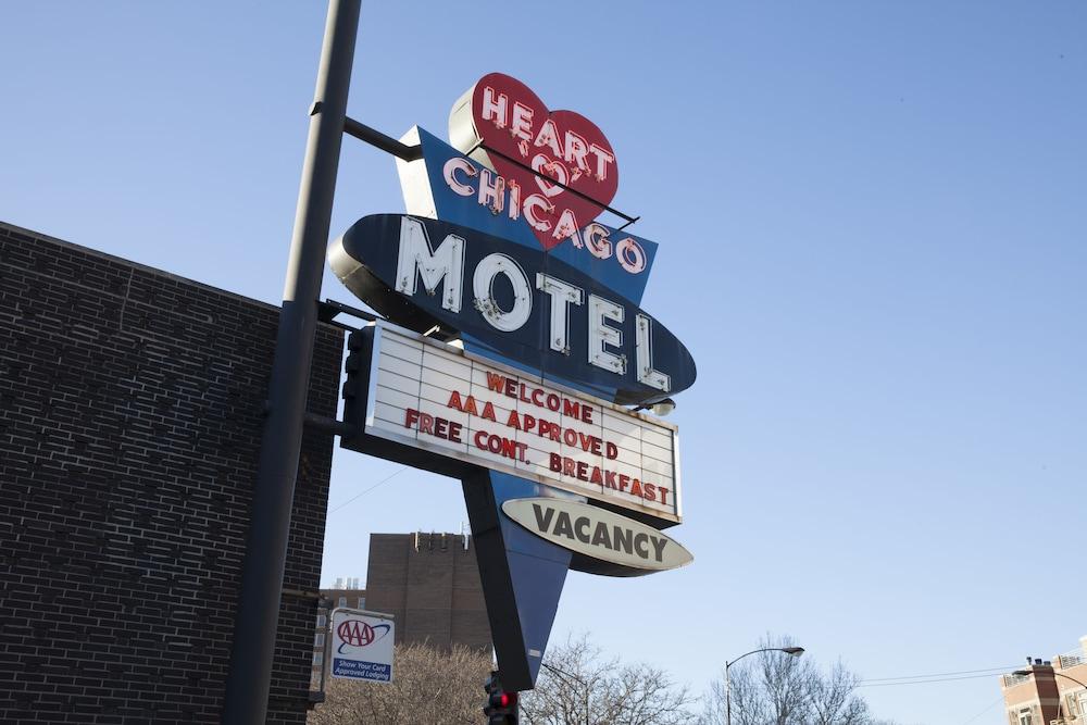 Heart O' Chicago Motel Экстерьер фото